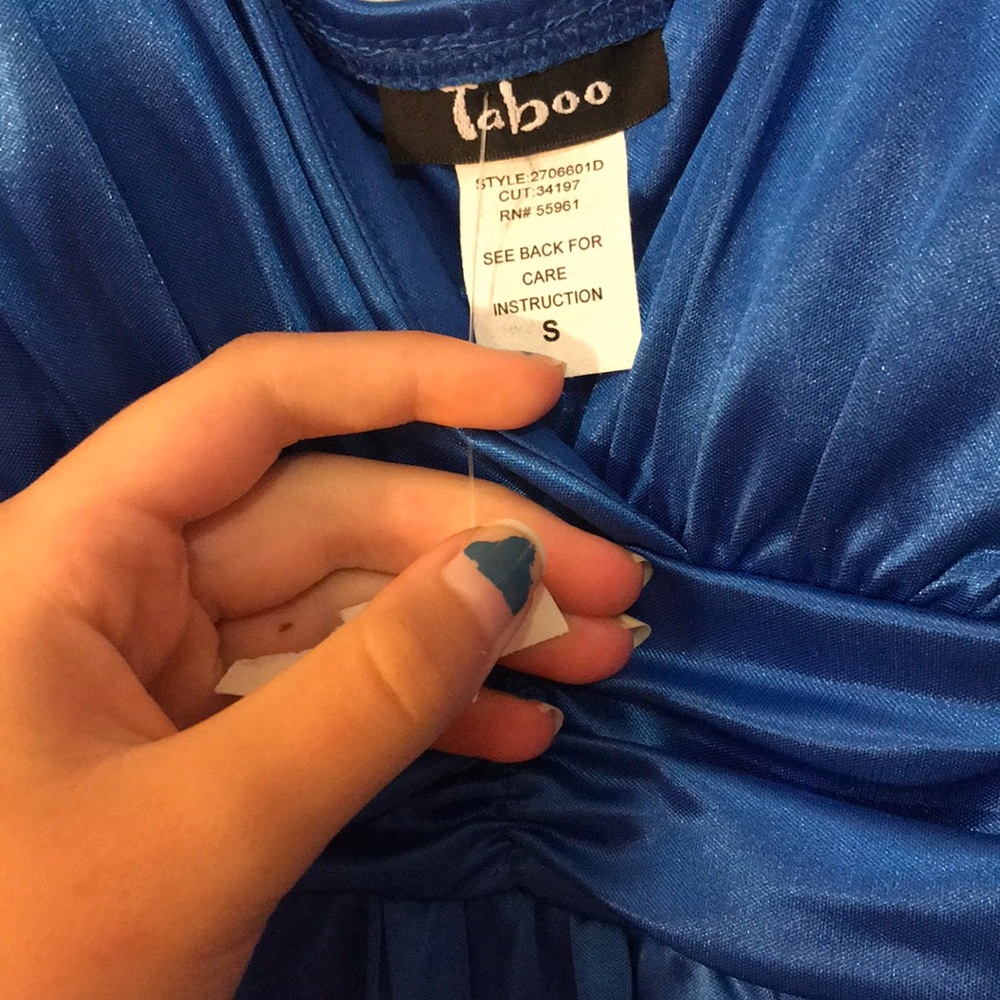 Women’s Blue dress size small - Picture 2 of 3